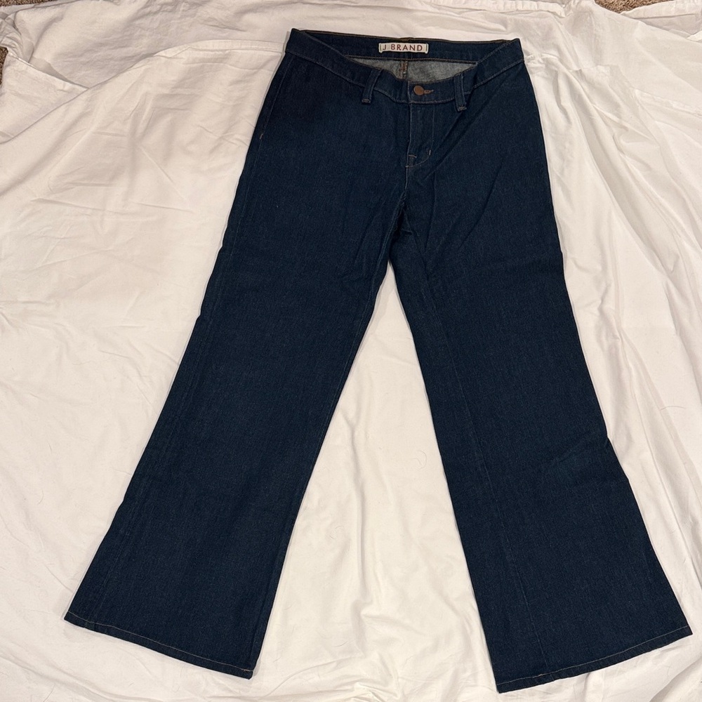 J Brand Low Rise Flare Leg Jeans